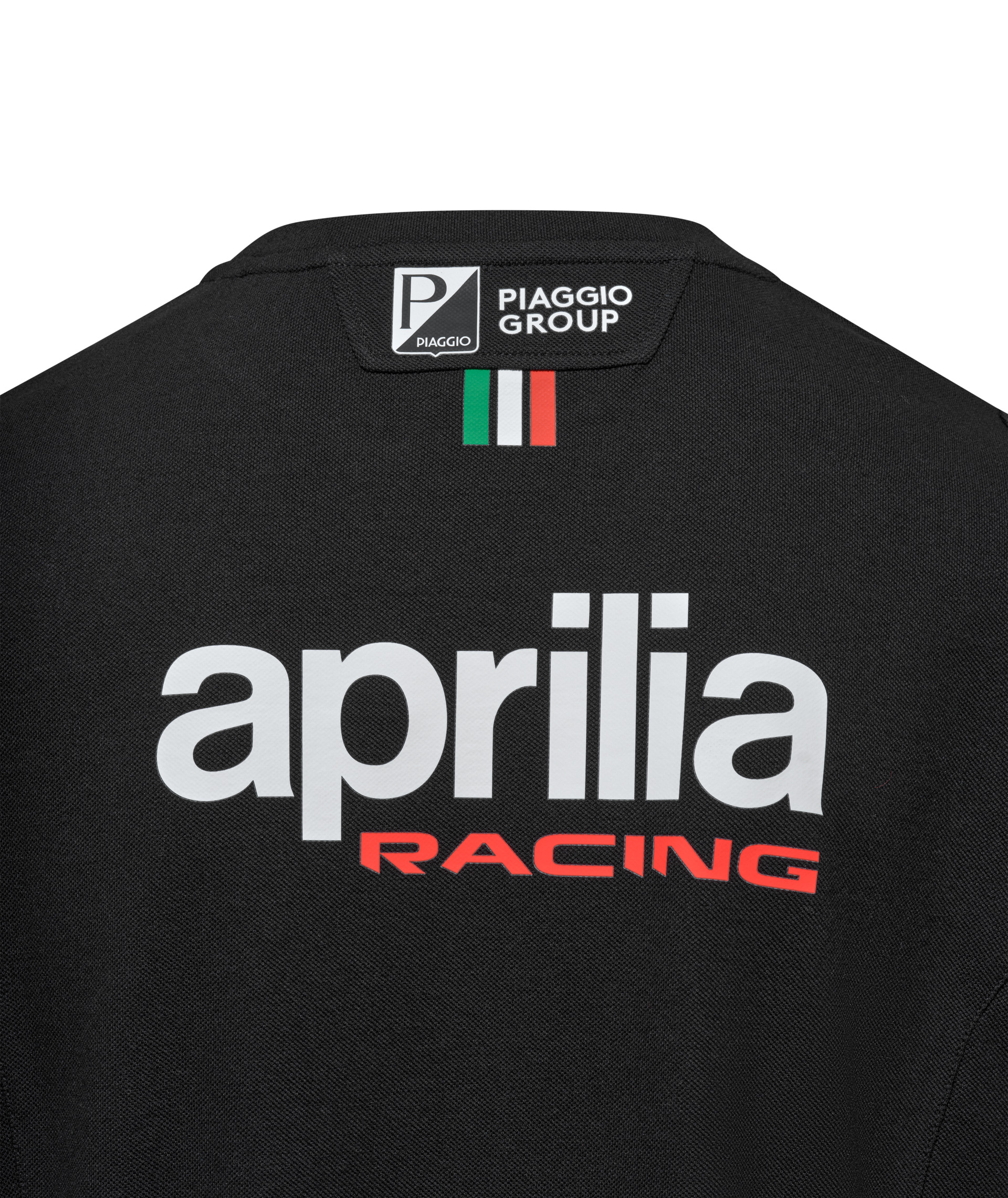 T-shirt Aprilia Racing Team Replica 2026 pour homme, noir