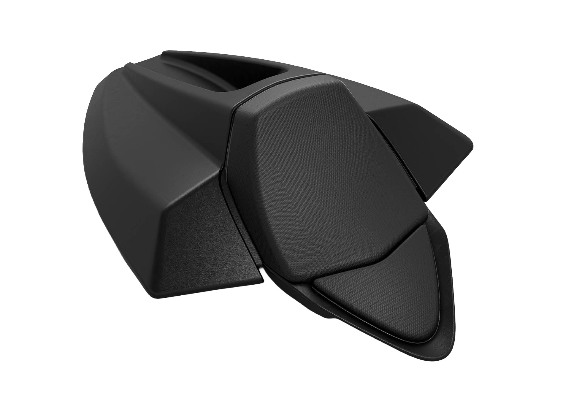 Couvre siège passager noir pour Aprilia RS 457 (24-) / Tuono 457 (25-)