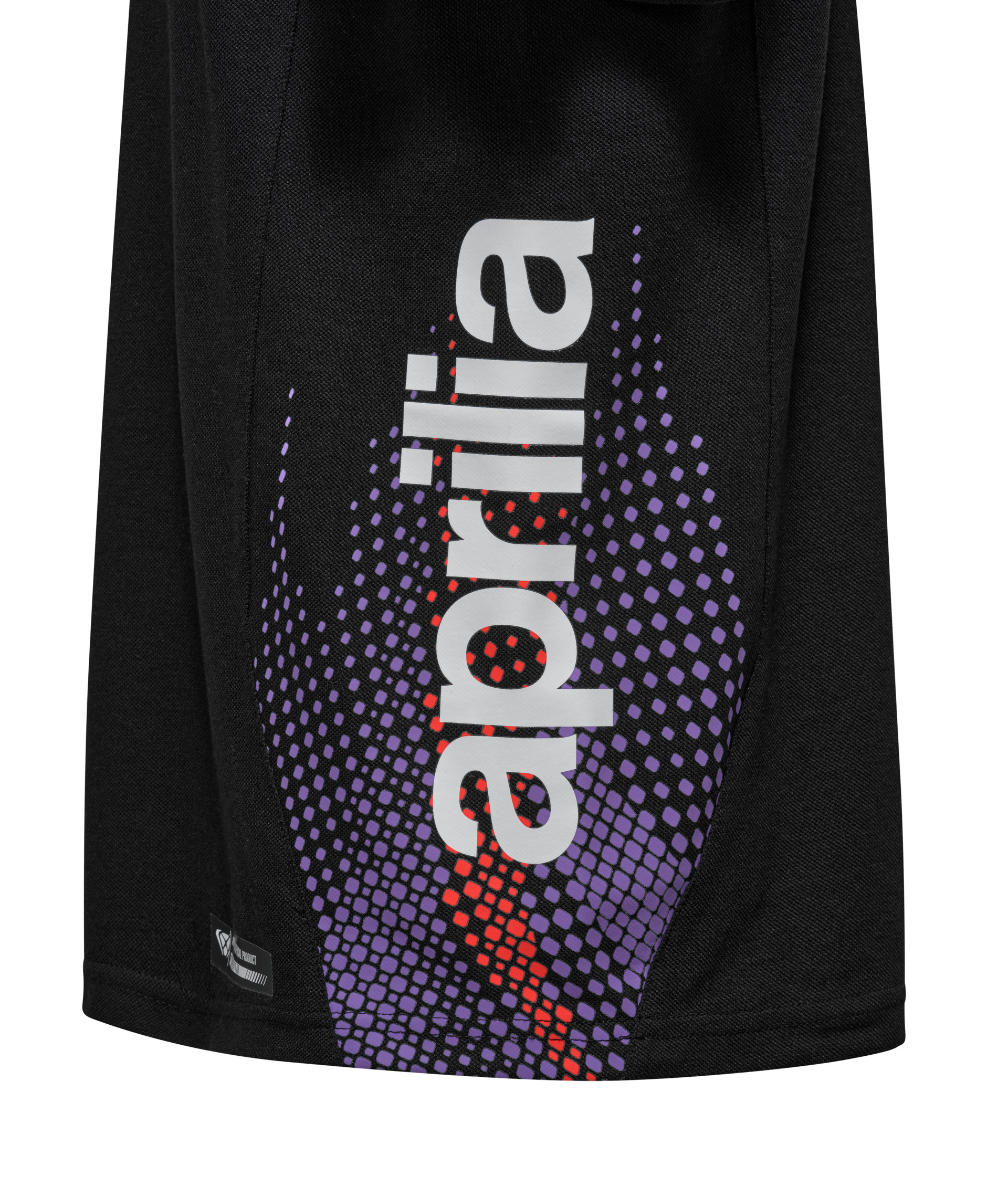 T-shirt Aprilia Racing Team Replica 2026 pour homme, noir
