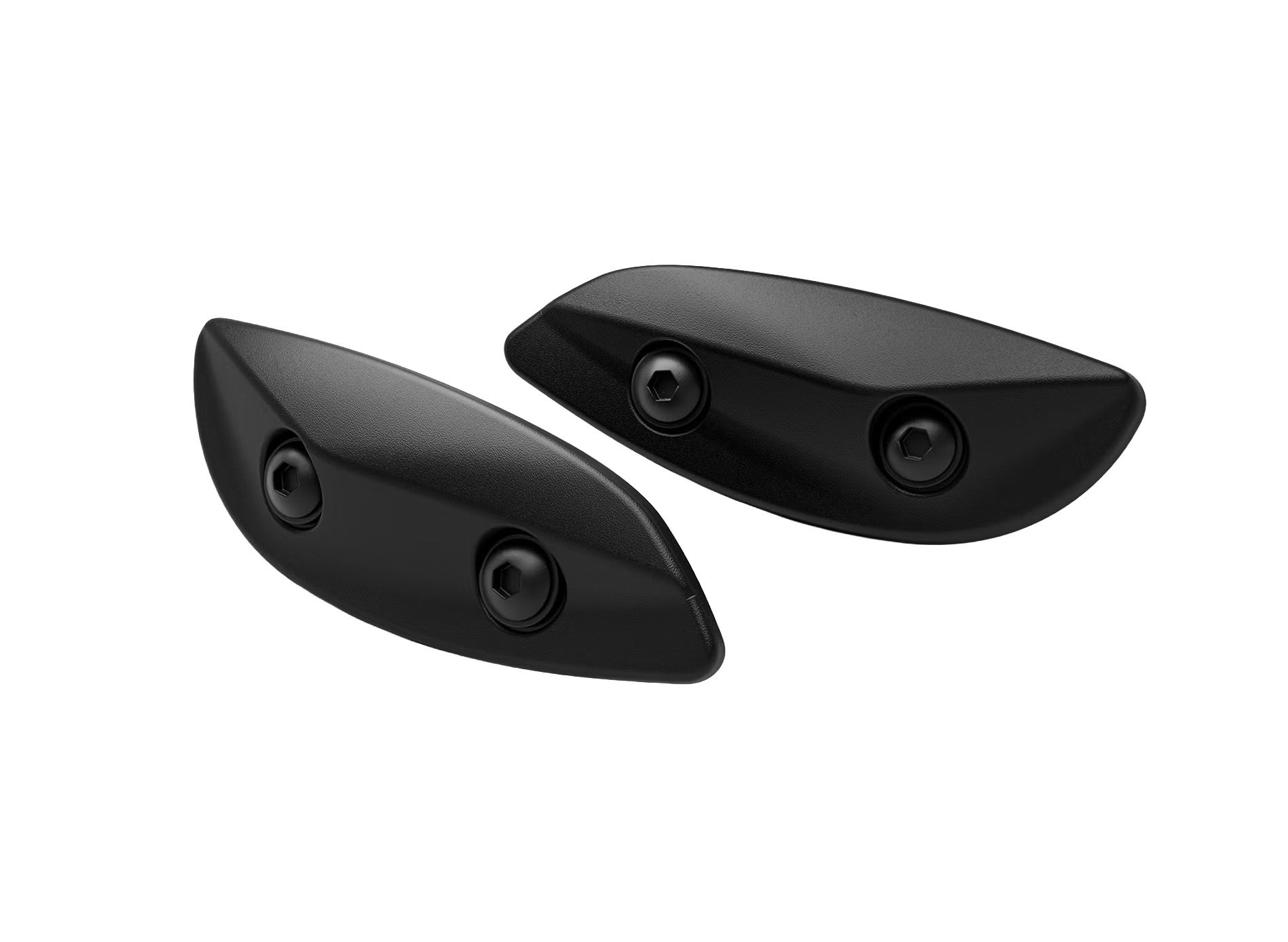 Cache pour logement de rétroviseur noir pour Aprilia RS 660 /Factory (25-) / RSV 4 1100 /Factory (25-)
