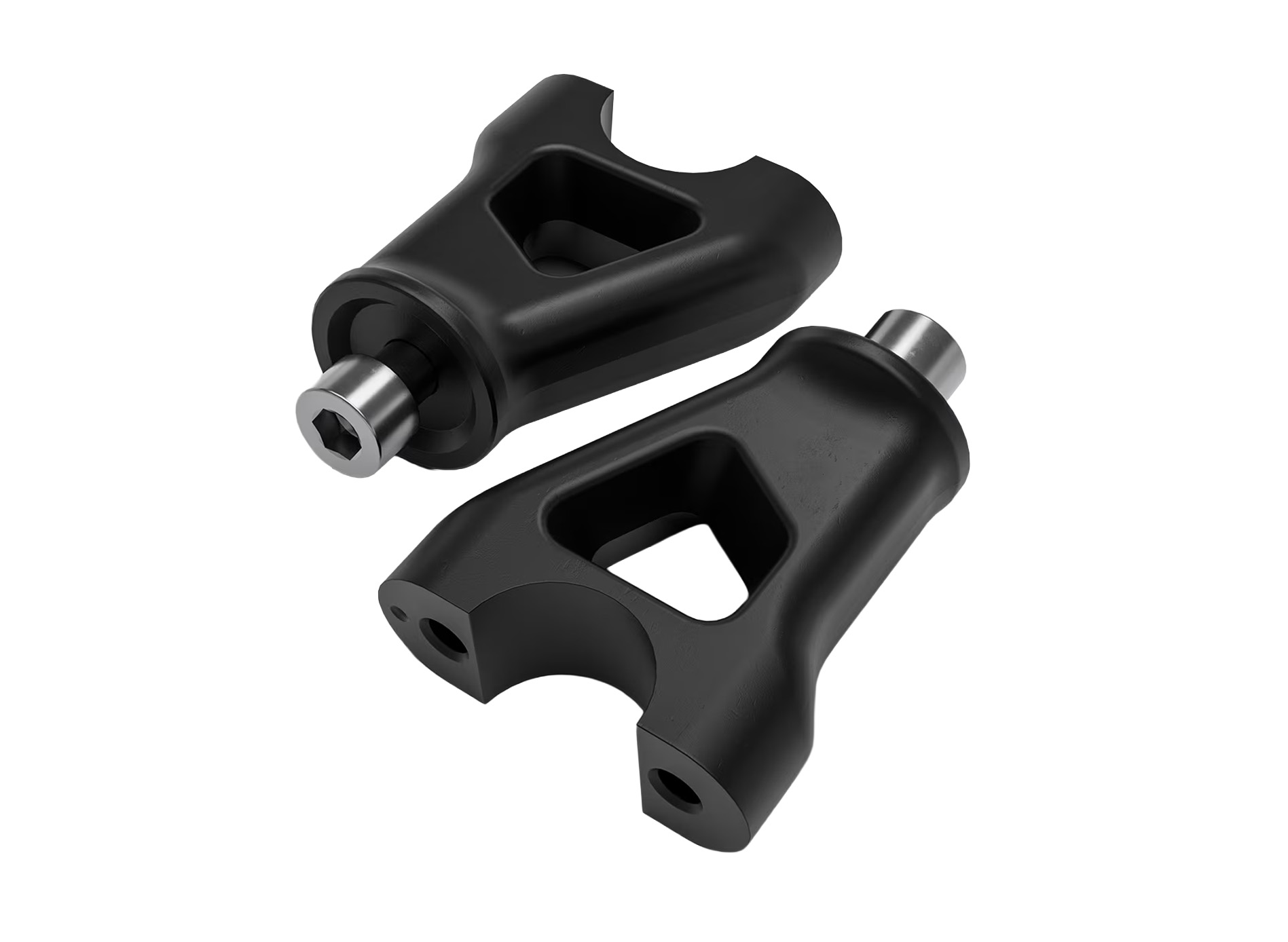 Réhausse de guidon en aluminium H=10 mm pour Aprilia Tuono V4 1100 /Factory (25-)