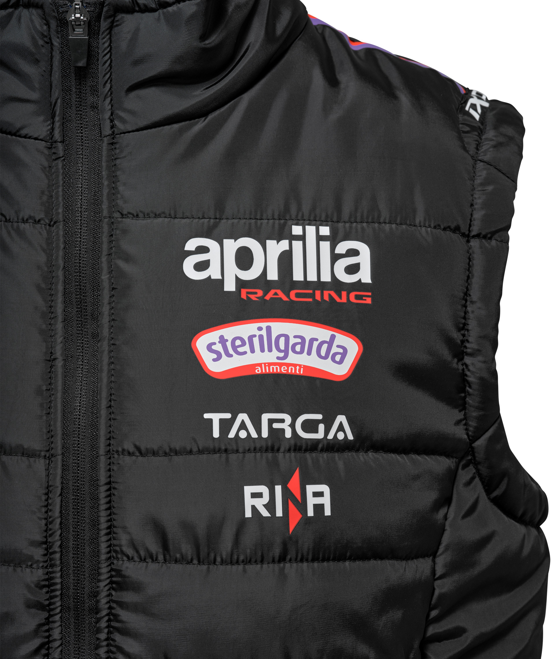 Gilet Aprilia Racing Team Replica 2026 pour homme, noir