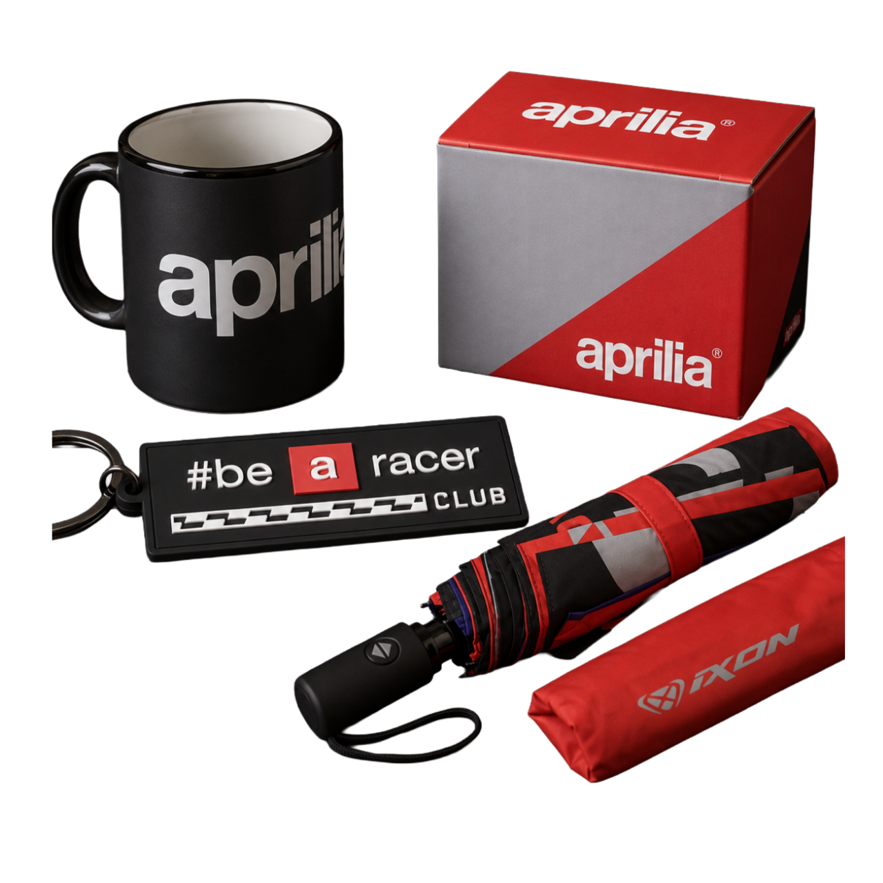 Pack de produits dérivés Aprilia « Be a Racer »