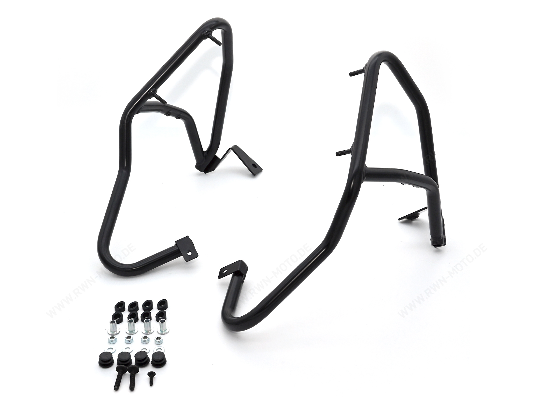 Arceau de protection avant, noir, mat, inox, Aprilia SR GT Compact 125 / 200