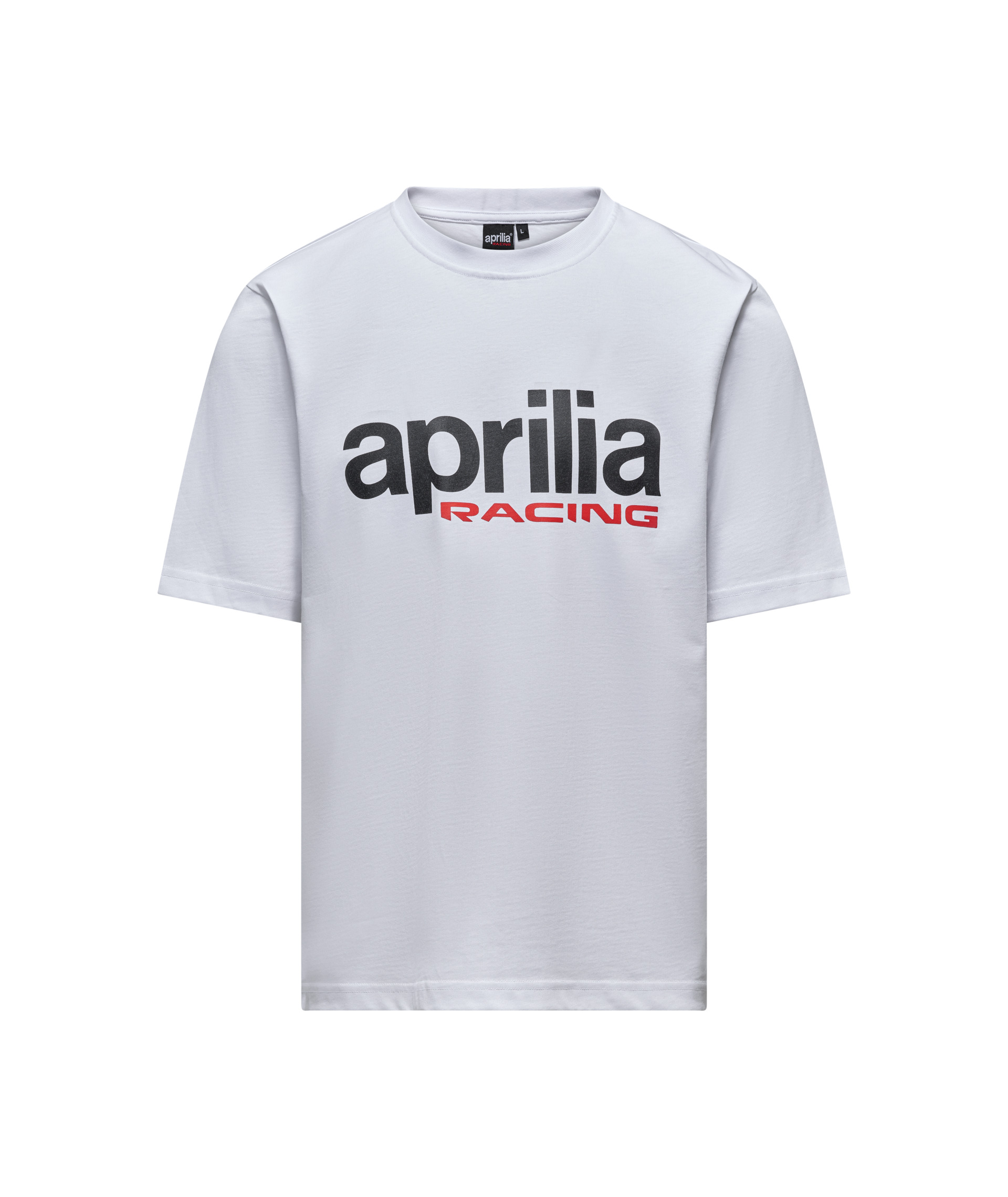 Aprilia T-shirt Racing Colorful homme blanc