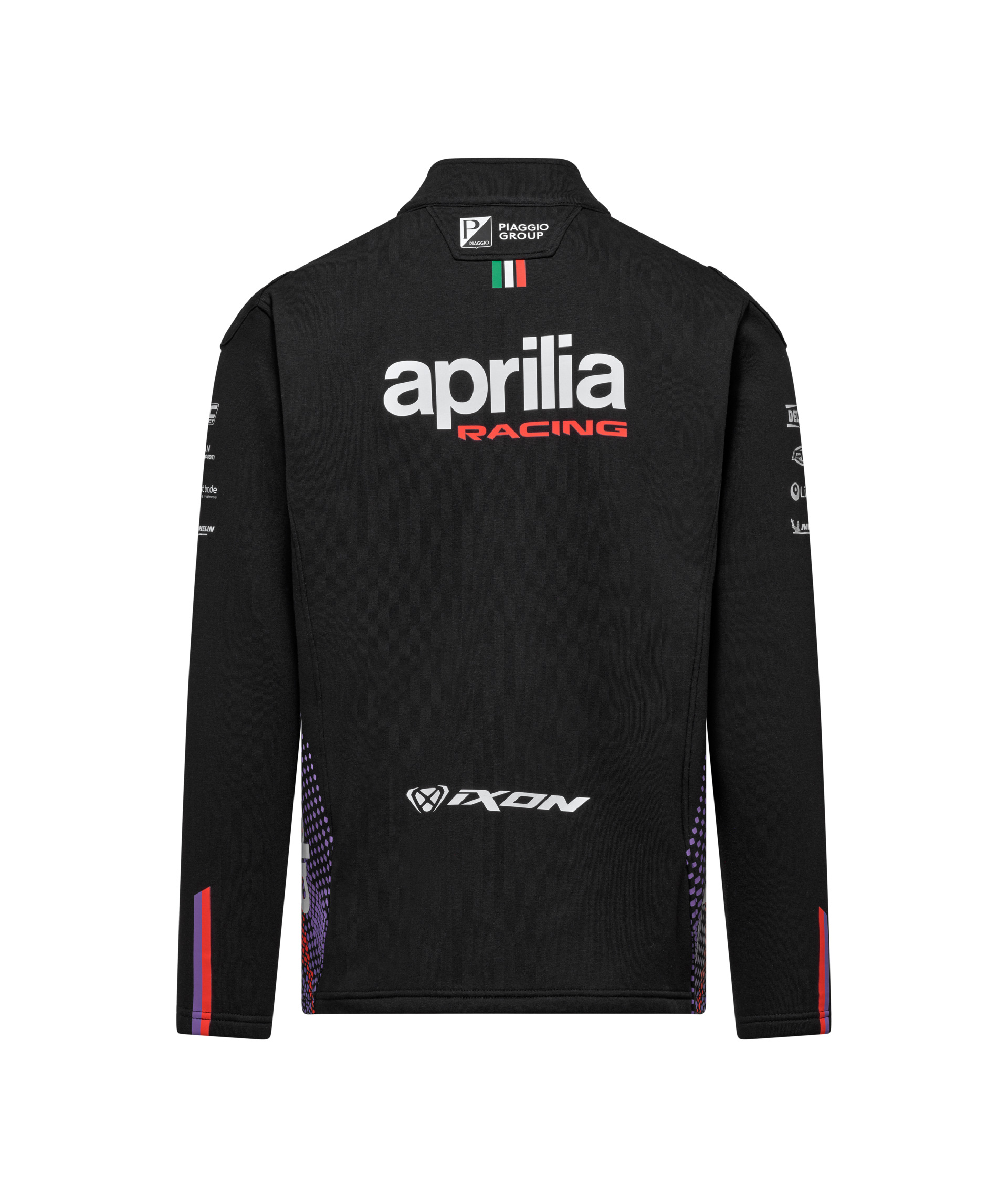 Sweat à capuche zippé Aprilia Racing Team Replica 2026 pour homme, noir