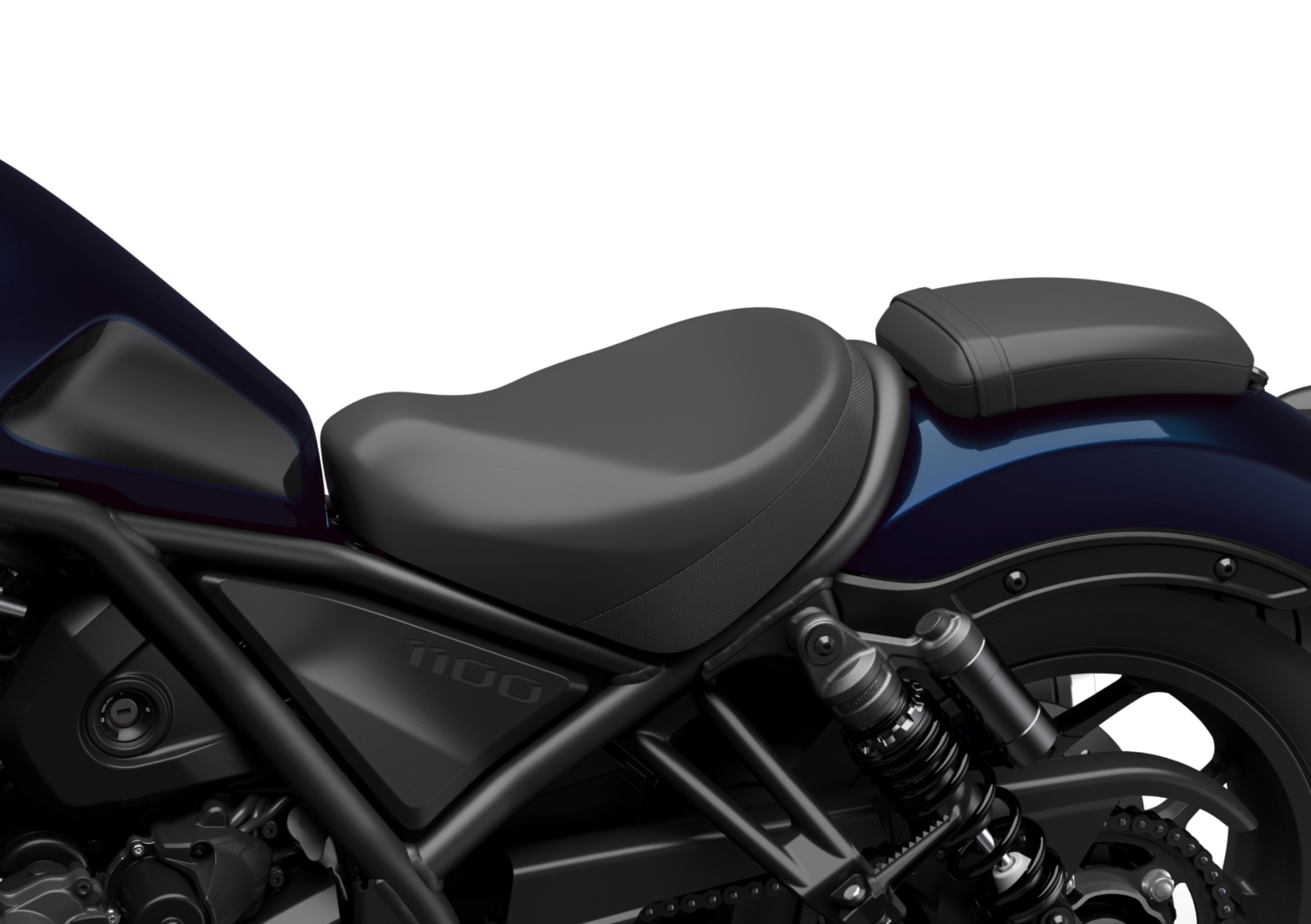 Siège confort conducteur noir pour Honda CMX 1100 Rebel (21-) Original