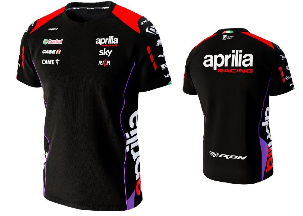 T-shirt Aprilia Racing Replica 2024 hommes