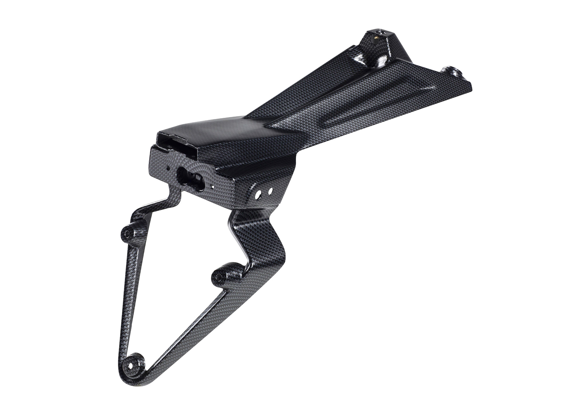 Support de plaque d'immatriculation en carbone d'origine pour Aprilia RS 660 / Tuono 660