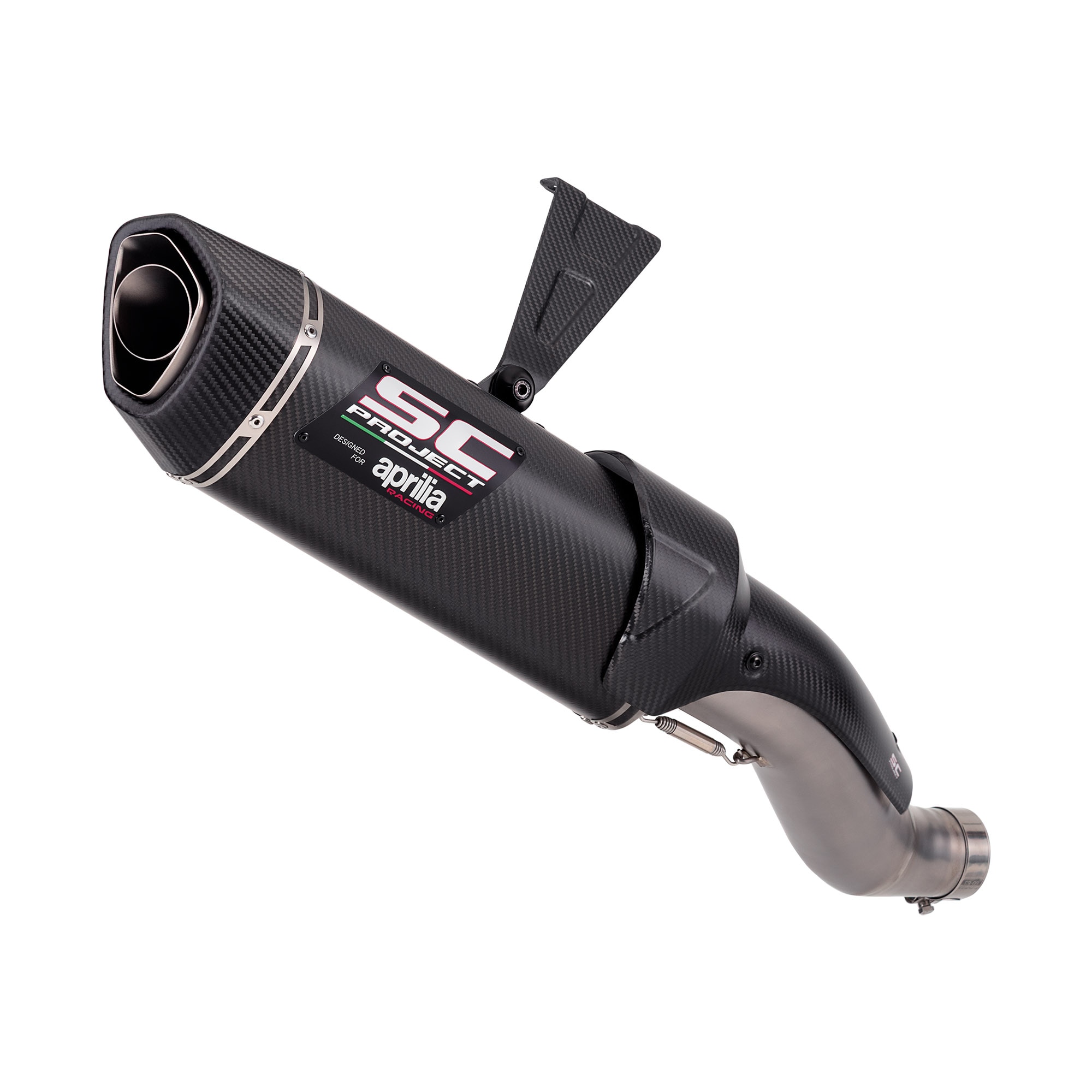 Silencieux à clipser SC-Project Street Legal pour Aprilia RSV4 / Tuono V4 1100 (25-)