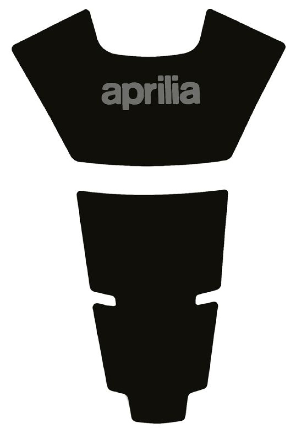Tankpad noir pour Aprilia Tuono 457 (25-)