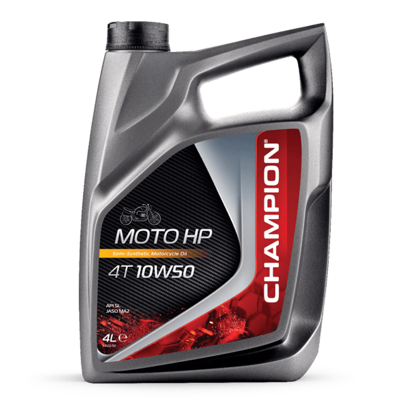 CHAMPION® Moto HP 4T 10W-50 Huile moteur - 4 litres