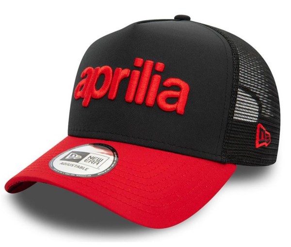 Aprilia Basecap New Era rouge-noir