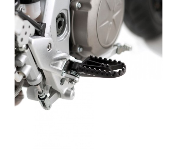 Jeu de repose-pieds original Aprilia, Racing / sans ABE - Caponord Dorsoduro