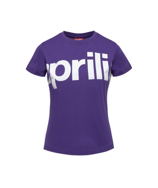 T-shirt femme Aprilia violet