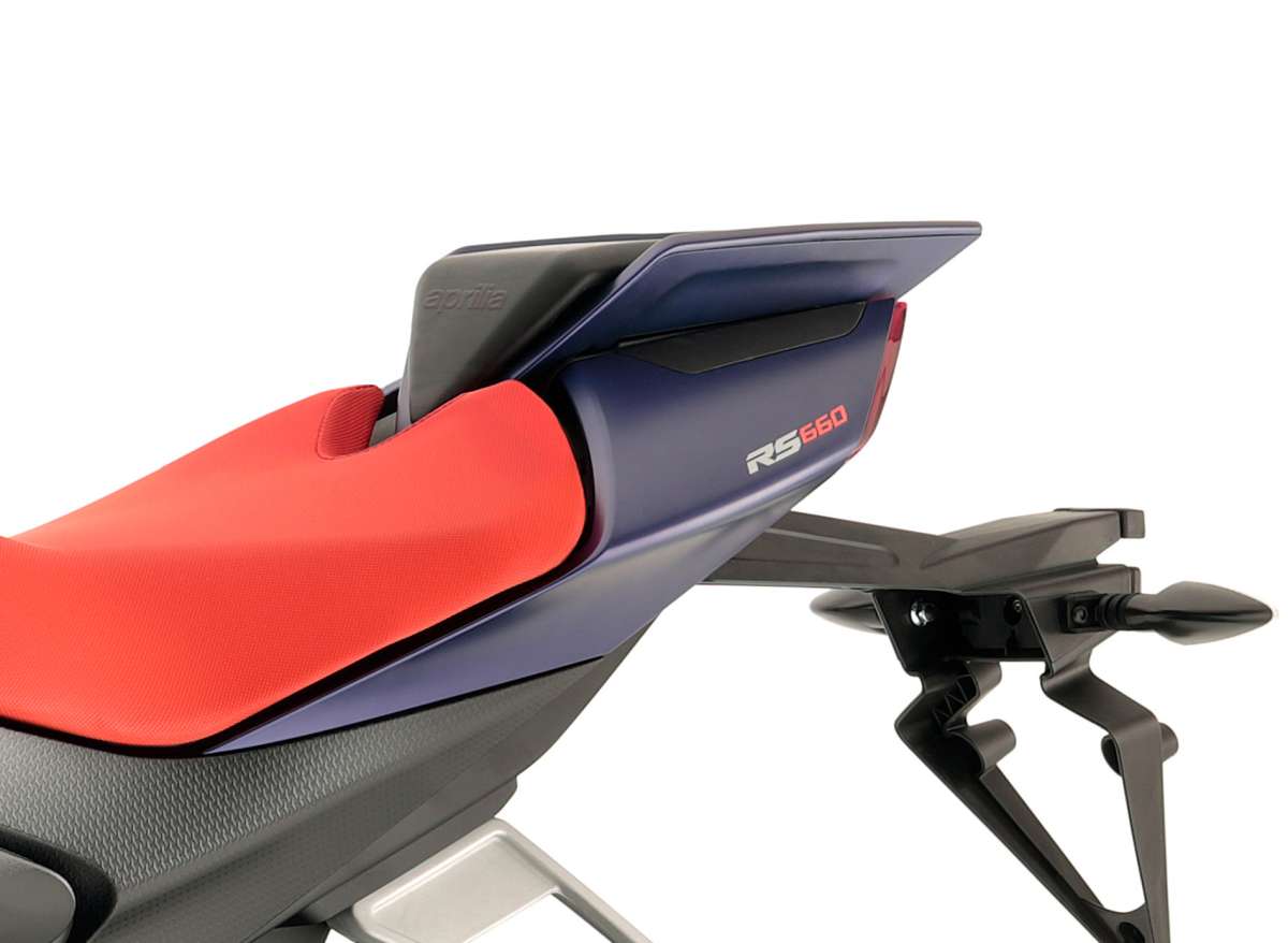 Housse De Siège Arrière Artudatech Pour Aprilia RS 660/Tuono 660 2020-2023 - Style Carbone, ABS, Facile à Monter