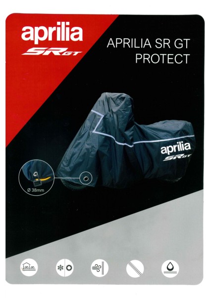 Garage extérieur pliable pour Aprilia SR GT 125 / 200