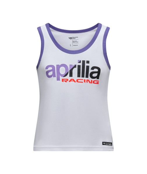 Aprilia Débardeur Racing femme blanc