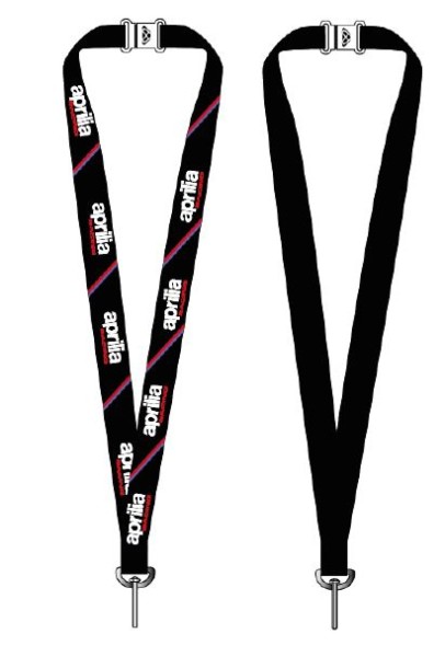 Porte-clés Aprilia Racing noir