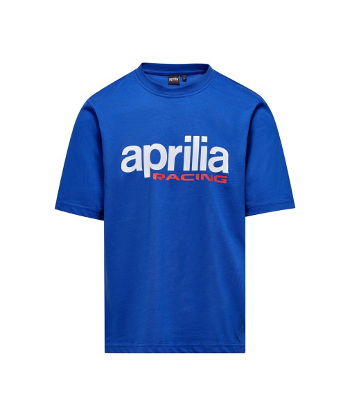 Aprilia T-shirt Racing Colorful homme bleu